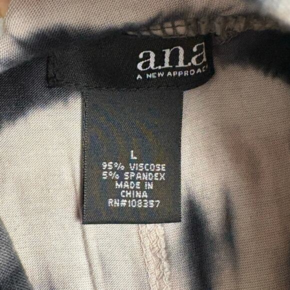 A.n.a A New Approach Size Large Maxi Length Tie Dye Boho Skirt Fold Over Waist - Picture 5 of 5